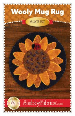 Wooly Mug Rug August