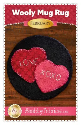Wooly Mug Rug February