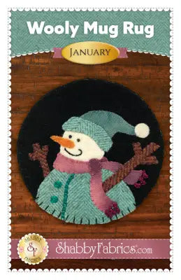Wooly Mug Rug January