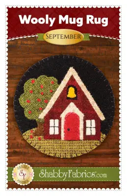 Wooly Mug Rug September