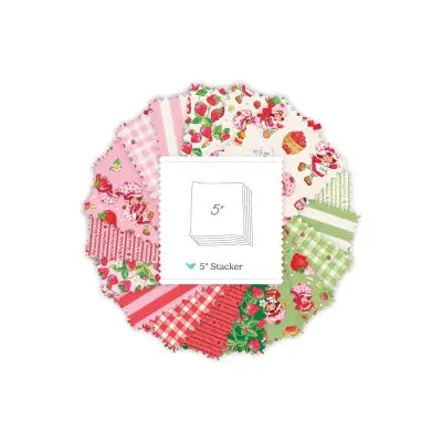 The World of Strawberry Shortcake 5in Squares, 42pcs/bundle