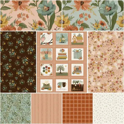 Worth Repeating 1 Yard Bundle Blush, 9pcs