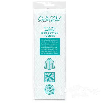 Woven 100% Cotton Fusible Packaged Interfacing 22in x 1yd