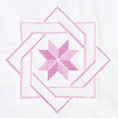 Woven Star Quilt Blocks 18in