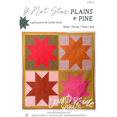 Y Not Star Quilt Pattern