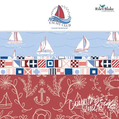 Yacht Club Fat Quarter Bundle, 21 Pcs.