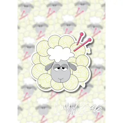 Yarnball Sheep Stickers 6pk