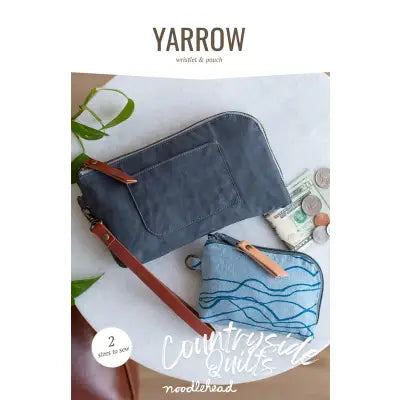 Yarrow Wristlet and Pouch