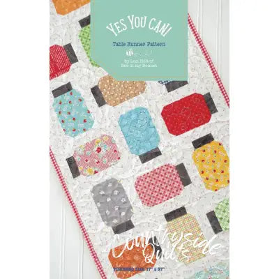 Yes You Can Table Runner Pattern by Lori Holt of Bee in my Bonnet