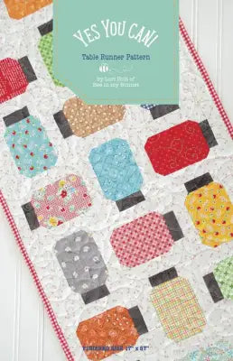 Yes You Can Table Runner Pattern by Lori Holt of Bee in my Bonnet
