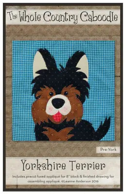 Yorkshire Terrier Precut Fused Applique Pack