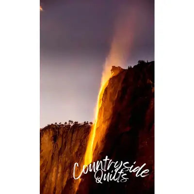 Yosemite Firefall Panel 35.25in x 20.25in