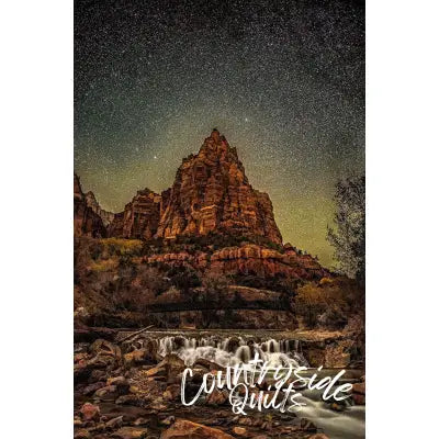 Zion Night Sky Panel 20in x 30in