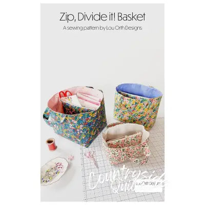 Zip, Divide it! Basket Pattern
