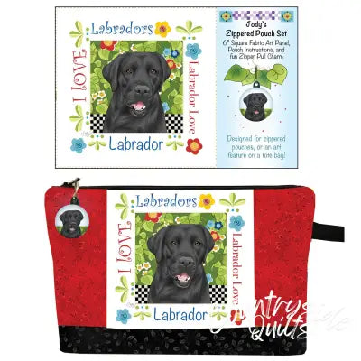 Zipper Pouch Set Labrador