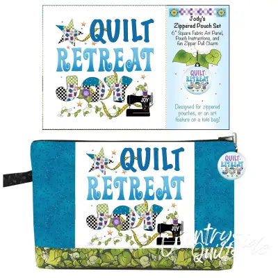 Zipper Pouch Set Quilt Retreat Joy