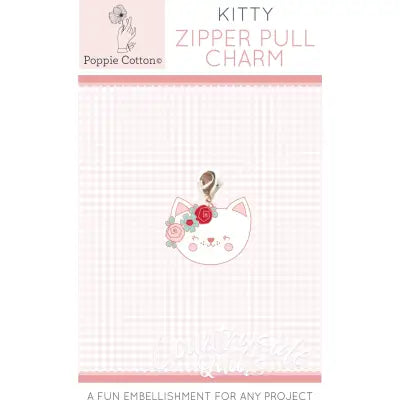 Zipper Pull Charm Kitty Charm