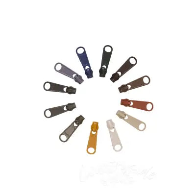 Zipper Pull Set - NEUTRALS - 12 #4.5 pulls