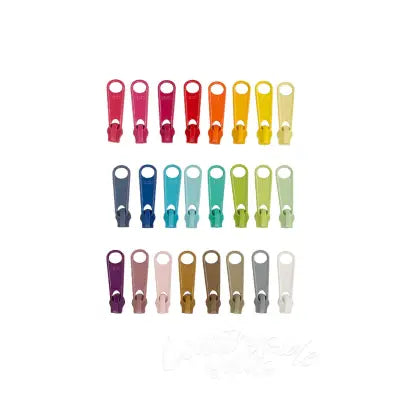 Zipper Pull Set - SPRING - 24 #4.5 pulls