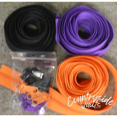 Zipper Trio Trick or Treat