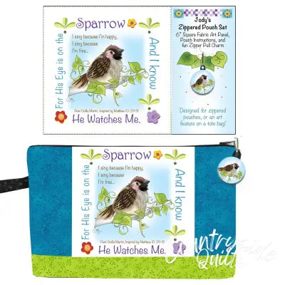 Zippered Pouch Set Sparrow