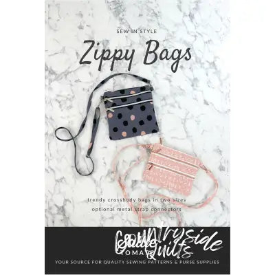 Zippy Crossbody Bags Pattern